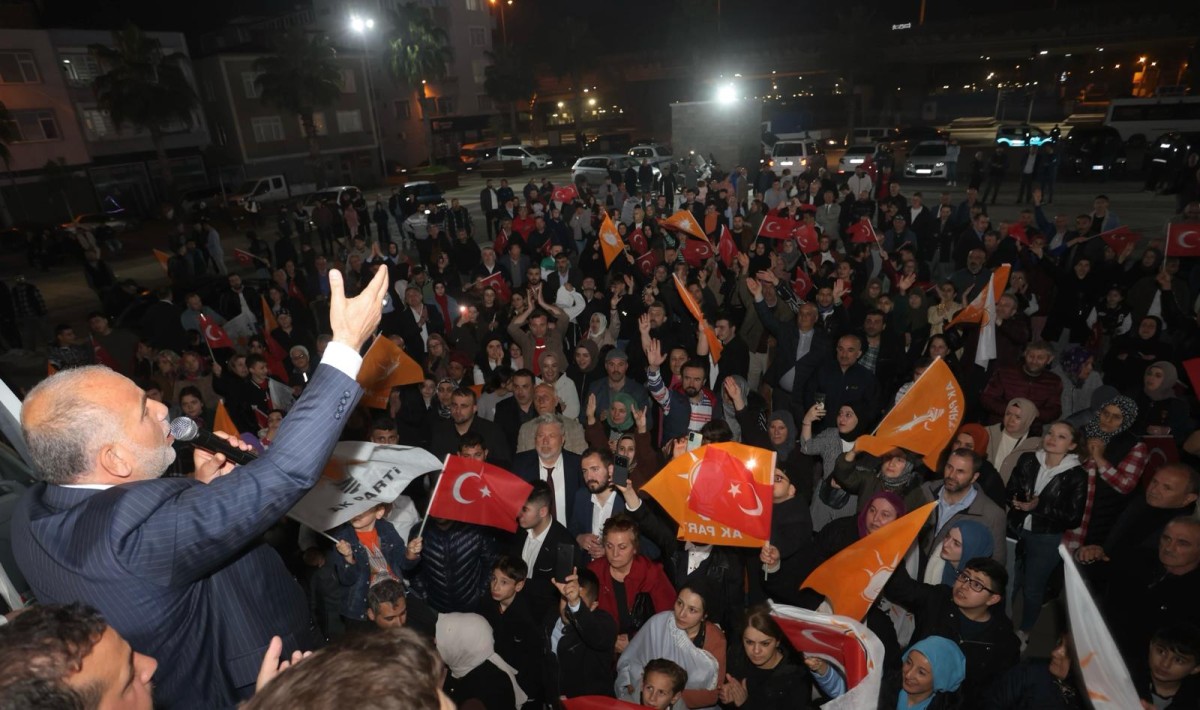 Canik'te İbrahim Sandıkçı Coşkusu