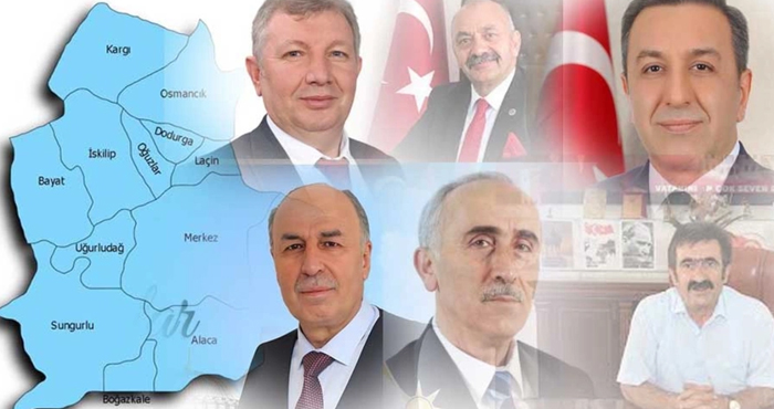 Çorum'da İlçe ve Beldelerde Sonuçlar Belli Oldu