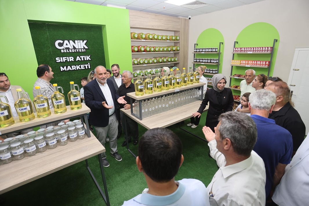 Canik'te 5 Ton Atık Geri Dönüşüme Kazandırıldı