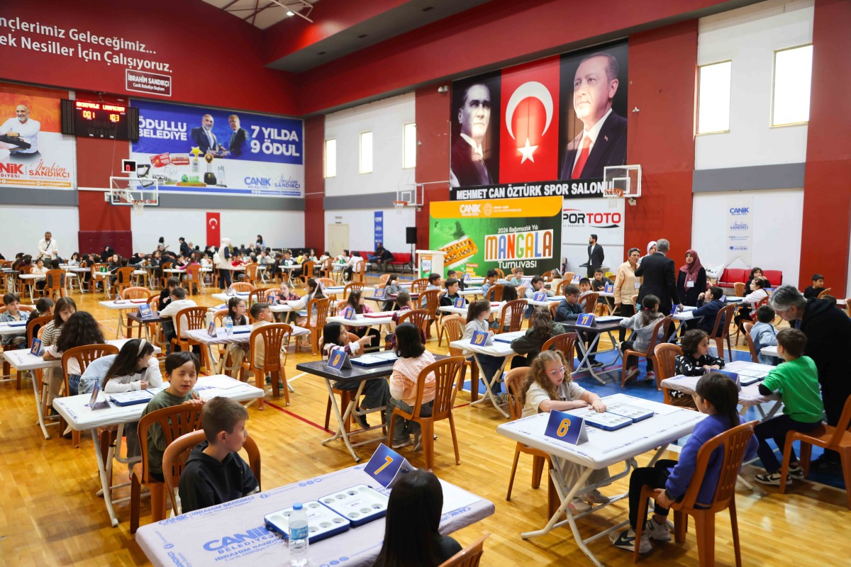  Canik'te Mangala Turnuvasına Akın