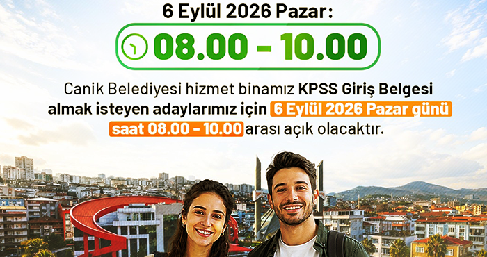 Canik Belediyesi KPSS Nöbeti