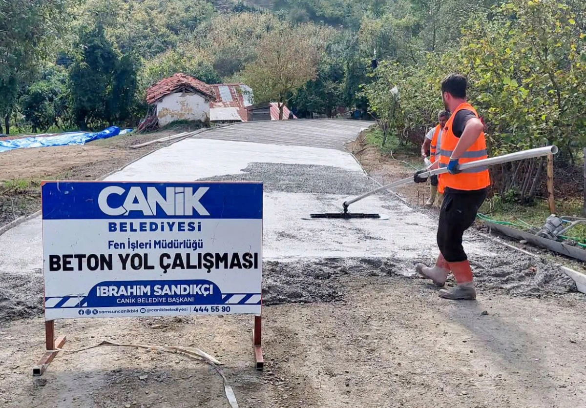 Canik Belediyesi Ulaşıma Yönelik Yatırımlarını Sürdürüyor