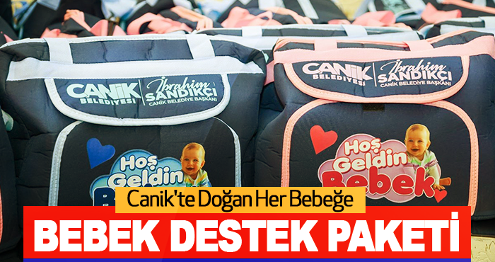 Canik'te Doğan Her Bebeğe 