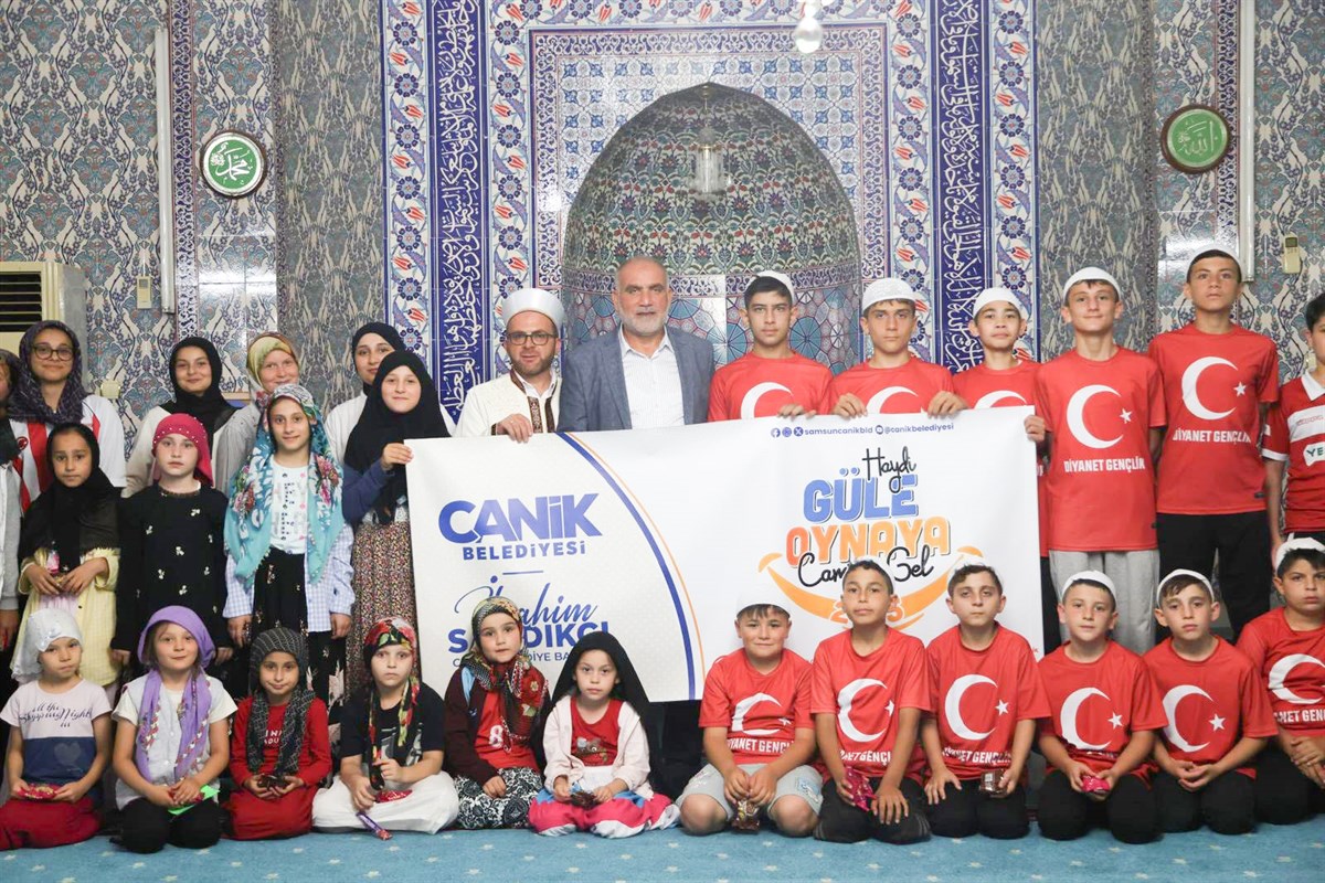 Canik’te Camiler Çocuklarla Doldu Taşıyor!
