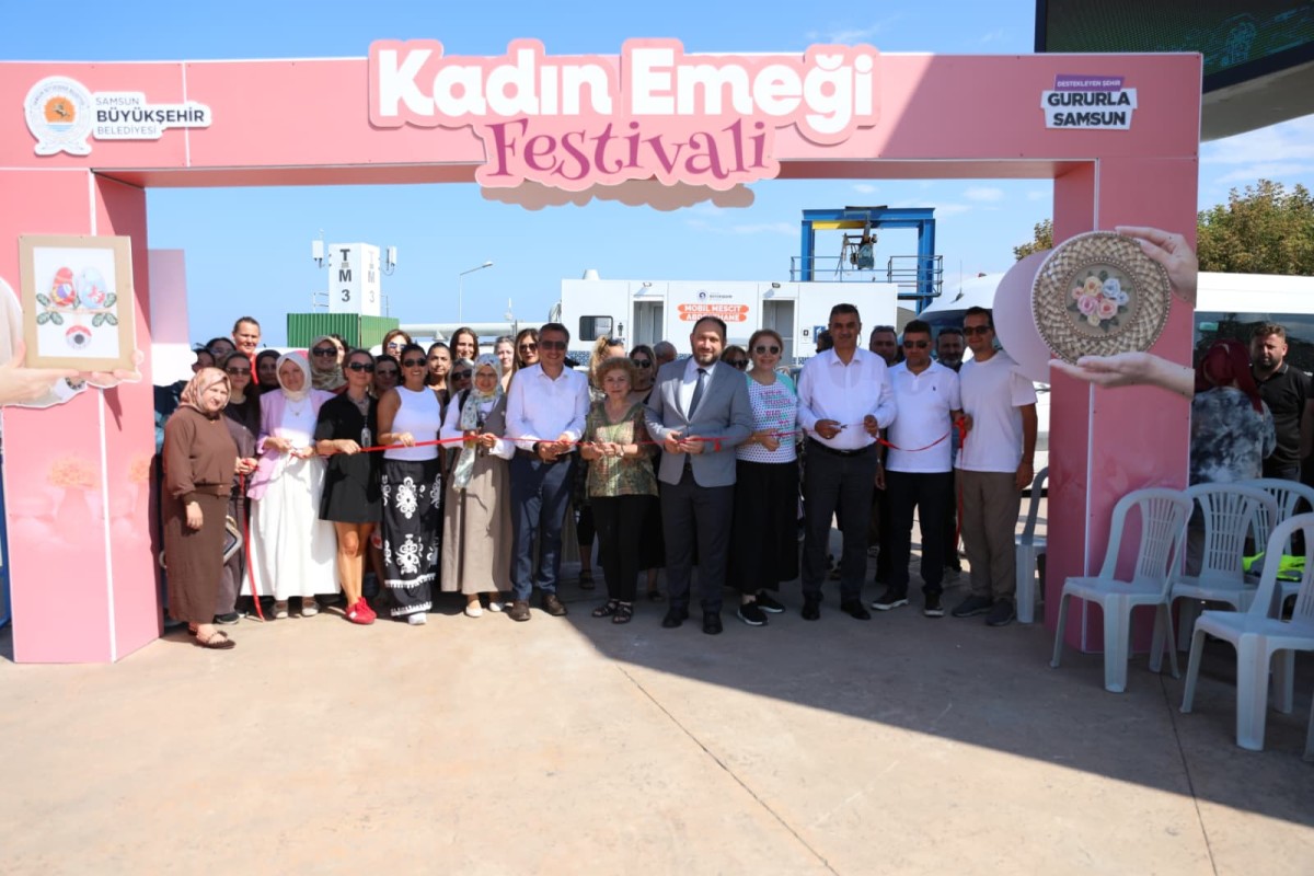 Samsun Kadın Emeği Festivali Başladı